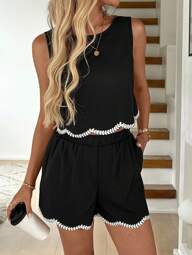 Easowa Women Two Pieces Outfits For Daily Wear Going Out Outfits Island Vacation Outfits Vacation Outfits Woman Embroidered Summer Outfits For Women