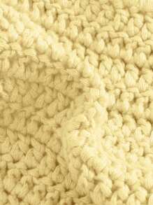 Swim Mod Women's Vacation Crochet Avocado Bikini Top And Bottom Set For Summer - Yellow - View 6