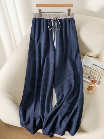 CosyJoli Plus Size Women New Spring Summer Business Casual Woman Beach Valentine Day Style Fashion Commuting Elegant Trousers, Pocket Trousers, Beach Vacation Lavender College Students Valentines Summer Pants