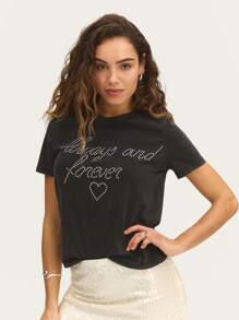 Nöista Grey Graphic T-Shirt With Casual FitA Relaxed And Versatile Everyday Staple. - Black - View 5