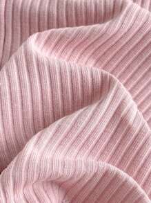 Loomiva 4件套女婴针织柔软松紧腰休闲短裤套装 - 彩色 - 查看 7