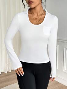 Easithlete Áo thun polo thể thao ngoài trời mùa hè đa năng dành cho nữ - Nhiều màu - Xem 3