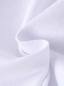 SHEIN Baby Boy Casual Letter Print Short Sleeve Romper, Summer Customizable Baby Clothes Customize Baby Clothes Custom Baby Clothes Personalized Baby