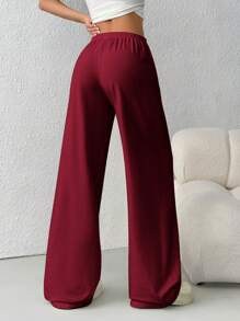 SHEIN EZwear 女式纯色休闲运动裤