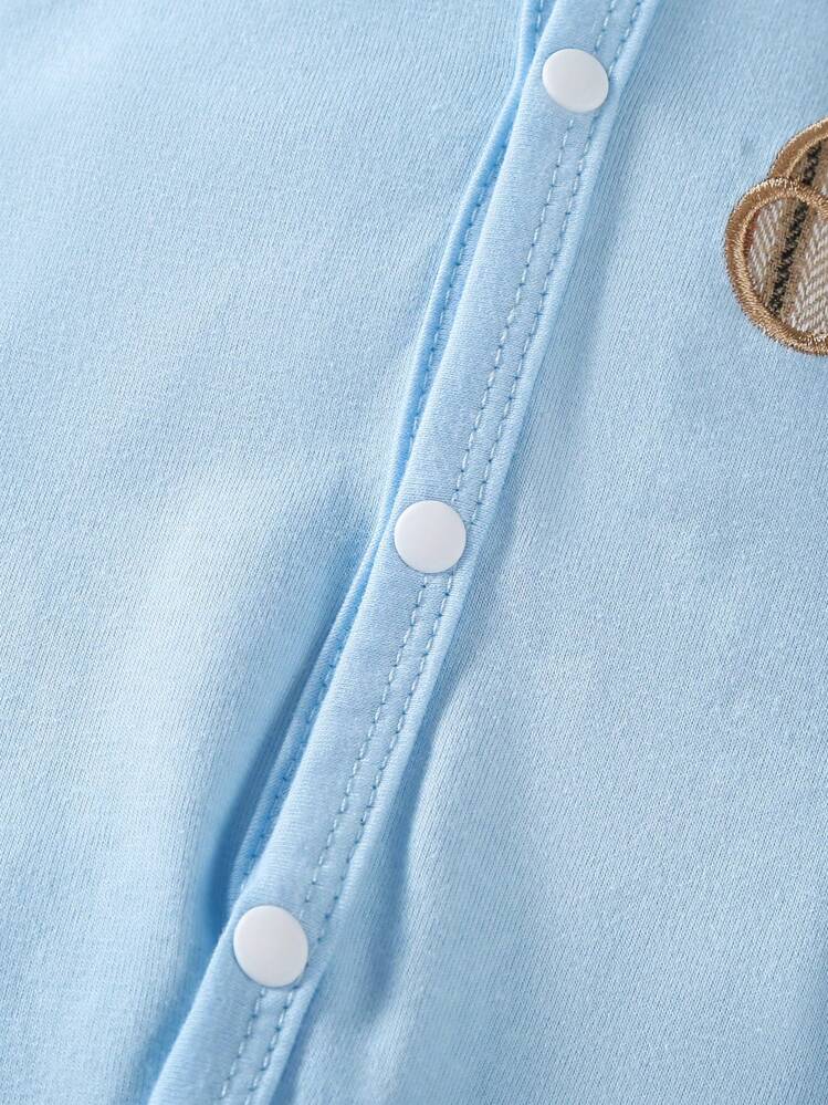 بدلة رضيع مع قبعة وقفازات وغطاء رأس من 5 قطع، مجمو...