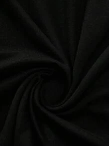 Manfinity Hypemode Camiseta de manga corta de talla grande para hombres con bloqueo de color e impresión de letras