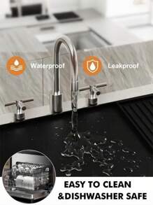 Alfombrilla de silicona para café, bandeja multifuncional para la encimera de la cocina o barra de café, protector para máquina de café - Multicolor - Ver 6