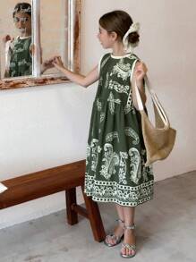 DAZY Vestido de otoño para niñas preadolescentes, ropa de vuelta al colegio