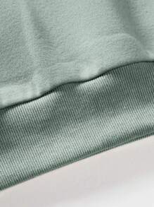 EURMUSE Men Hand Print Sweatshirt - Green - View 4