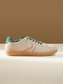 CUCCOO EASI 女士米色休闲运动鞋 - 棕色 - 查看 8