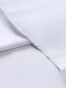 Calvornis 大码男士夏季撞色格子休闲短袖白衬衫。非常适合情侣穿着，也是送给男朋友或丈夫的绝佳礼物。