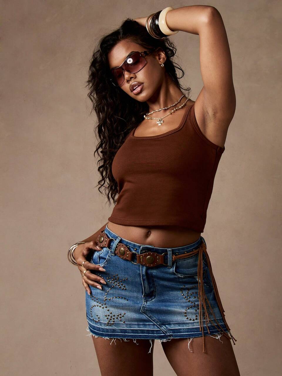 MISSGUIDED Women Essential Basic Racerback Tank Top Classic Stretchy Form Fitting Gym Workout Summer Spring Sport Tank Top