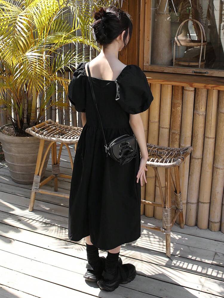 Tween Girls Casual Dress For Fall