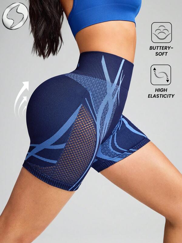 Innovista Colanți sport fără cusături, talie înaltă și elastici, croială pentru cardio și antrenament, pantaloni de sală cu control al abdomenului, pantaloni scurți pentru cicliști și alergare, ridicare a feselor, croială anti-alunecare pentru gantere și HIIT, îmbrăcăminte sport care absoarbe transpirația, material respirabil, Dry-Fit, lenjerie modelatoare, -Lifting, albastru, compresie și confortabil, decupaj din plasă și gol la interior, talie înaltă, linie 3D, haltere, antrenament de forță fizică, greutăți cu gantere, activități în aer liber, exerciții aerobice, yoga și pilates, box, drumeții și trekking, tenis și golf, echipamente și aparate de antrenament, ținute sport și trening, sport urban, icoană la modă, elegant și elegant, senzație strălucitoare pentru festivaluri de muzică și petreceri, StreetSeXYFit, articole esențiale de zi cu zi pentru EaZy, îmbrăcăminte sport TikTok, motivație de vară, WAG