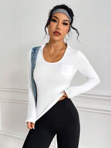 Easithlete Áo thun polo thể thao ngoài trời mùa hè đa năng dành cho nữ - Nhiều màu - Xem 1