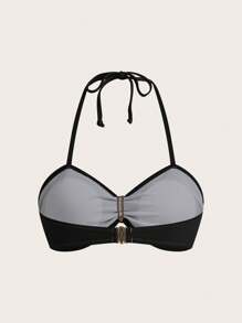 Swim Oasis 1 件女式纯色荷叶边连体泳衣，带纱笼裙，适合海滩/度假