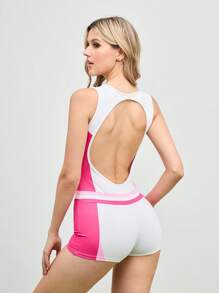 Cheerettes 女士时尚无袖连体裤，适合夏季