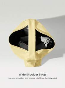 GLOWMODE Bolso de hombro de 17L resistente al agua con textura