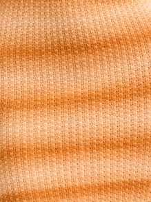 Nöista Robe tricotée mini dans une couleur dégradée texturée - Orange - Voir 5