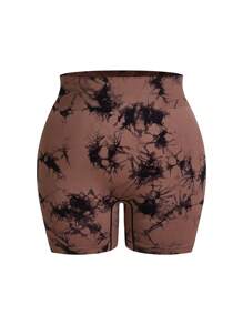 Easithlete Pantaloni scurți sport de fitness pentru femei, mărime plus, cu talie înaltă, de zi cu zi, pentru antrenament