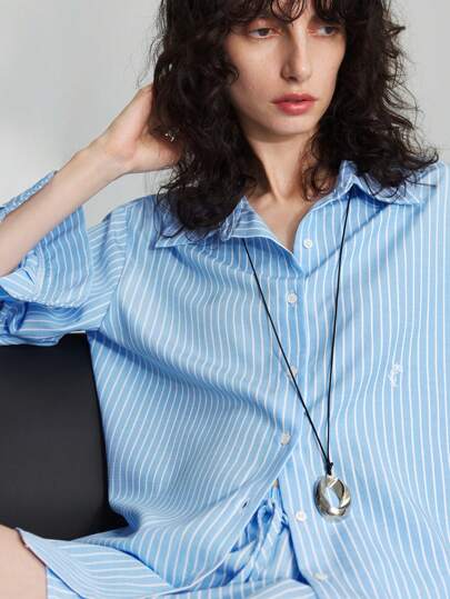 Ontre Áo cánh dơi tay ngắn xếp ly màu trơn dành cho nữ, thích hợp mặc khi tốt nghiệp, dự tiệc, thanh lịch, nghỉ mát, bãi biển, giảng dạy, mùa hè 2025