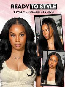 QUICK WEAR V 型假发 V 型人发 U 型假发 半假发 人发 Yaki 直发 100% 真人发 自然黑色 EasiContour V 型无胶假发 带隐形抽绳 360° 舒适 V 型假发 透气帽 无蕾丝 无胶 可染色 加热 实惠假发 运动 度假 旅行 节日 舞会 户外 角色扮演 校园 学校 海滩 婚礼 露营 假日装扮 夏季装扮 度假氛围 魅力 优雅休闲 Y2k 时尚风格 Ss25 关键词 - SNatural - 查看 7