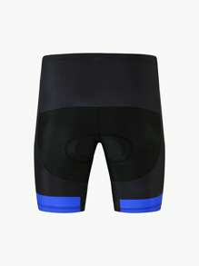 Manfinity Sport Corelite Men's Performance Cycling Shorts In Blue With Sweat-Wicking Elastane Material Padded Cycling Shorts Men Cycling Shorts Gel Padded Cycling Shorts Biking Shorts
