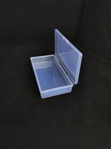 4 Stücke klare rechteckige Kunststoff Aufbewahrungsboxen Organizer für Angelzubehör, Schrauben, Hardware, Werkzeuge, Knöpfe, Bastelarbeiten, Schmuck, Accessoires, kleine Teile