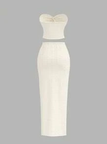 SHEIN Tall Women Two Pieces Outfits For Daily Wear