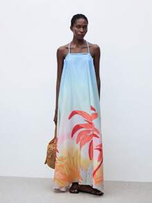 Maija 女式花卉印花露背连衣裙 女式连衣裙 生日连衣裙 女式加大码太阳裙 女式休闲连衣裙 度假装 2025 海岛连衣裙 飘逸连衣裙 长裙 夏季飘逸连衣裙 女士度假装 女士沙滩装 女士休闲连衣裙 夏威夷装 女式飘逸连衣裙 夏季度假装 波西米亚风女装 长款露背连衣裙 可爱连衣裙 外出装 波西米亚风女装 女士波西米亚风服装 女士露肩优雅连衣裙 - 橘色 - 查看 10