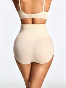 SHEIN Shape Pantalones de maternidad de cintura alta sólidos con efecto moldeador casual