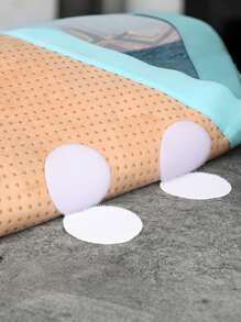 5/10Pcs Carpet Anti-Slip Sticker, Strong Anti-Roll Edge Anti-Slip Sticker, Sofa Cushion Holder, Carpet Clip Adhesive Double-Sided Sticker, Suitable For Carpets, Sofas, Coffee Tables, Table Mats, Chair Covers And Furniture Supplies - White - View 6