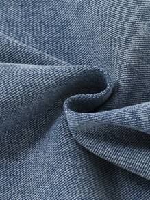 Young Boy Distressed Street Style Star Patchwork Loose Fit Blue Denim Jeans For Kids Clothes Boys Costume Dailywear Streetwear Outfits And Kids Four Seasons Clothes Back To School Clothes - Light Wash - View 11