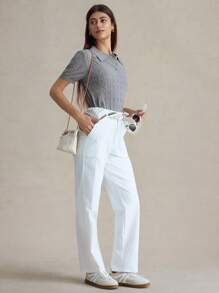 Briarwyn Women Casual Short Sleeve Knit Top, Summer