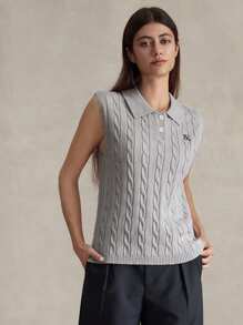 Briarwyn Damen Lässig ärmelloses gestricktes Top, Sommer