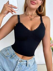 SHEIN 1 件无缝产后妊娠内衣