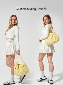 GLOWMODE Bolso de hombro de 17L resistente al agua con textura