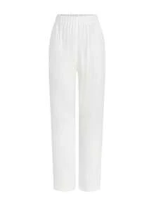 TaskEZ Damen einfarbiger V-Ausschnitt Kurzarm Top und Hose Krankenschwester Uniformset