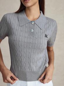 Briarwyn Women Casual Short Sleeve Knit Top, Summer