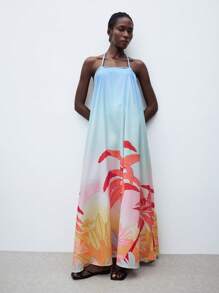 Maija 女式花卉印花露背连衣裙 女式连衣裙 生日连衣裙 女式加大码太阳裙 女式休闲连衣裙 度假装 2025 海岛连衣裙 飘逸连衣裙 长裙 夏季飘逸连衣裙 女士度假装 女士沙滩装 女士休闲连衣裙 夏威夷装 女式飘逸连衣裙 夏季度假装 波西米亚风女装 长款露背连衣裙 可爱连衣裙 外出装 波西米亚风女装 女士波西米亚风服装 女士露肩优雅连衣裙 - 橘色 - 查看 7