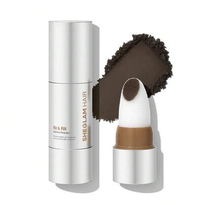 SHEGLAM HAIR Fix & Fill Hairline Powder-Spice,4-IN-1 Hairline Powder Stick For Hairline,Parted Hair,Contour Powder And Brow Powder,Quick Fix For Sparse Hairline,Hair Shadow Powder,Root Touch Up Hair Powder,Long-Lasting Results & Won't Clog Follicles,Fine Texture & No Clumping For Women & Men Birthday Gift Holiday Pink Vibe Makeup Travel School Festivals Rose Present Girl Charm Hair Care Mother's Day Fancy Fashion Rave Party