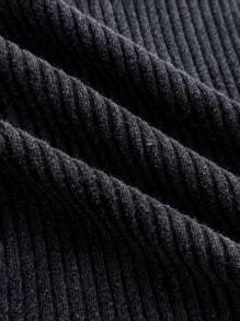 SHEIN 女童背心和吊带背心，夏季街头休闲棉质修身背心 - 灰色 - 查看 7