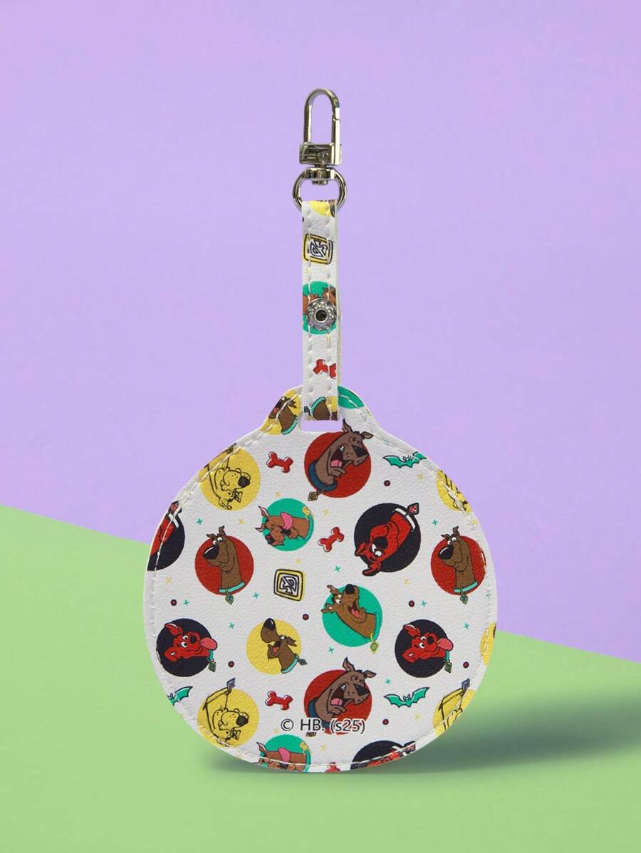 SCOOBY-DOO X SHEIN Chaveiro com adesivo e estampa de cachorro de desenho animado - Multicolorido - Ver 1