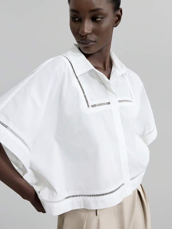 Ontre Ropa de mujer Otoño/Invierno 2025, Prendas de vestir de mujer Otoño/Invierno, Atuendos de invierno para mujer, Vuelta al colegio, Halloween, Navidad, Casual de negocios, Básicos versátiles de elegancia retro, Atuendo de Nashville, Atuendos de maestro, Ropa para festival de música country, Ropa urbana, Estilo escandinavo, Día de la Independencia, Camisa de mujer de unicolor casual con mangas de murciélago, Atuendo de Navidad blanca, Ropa de Año Nuevo Otoño/Invierno