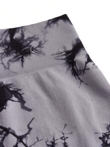 Easithlete Pantaloni scurți sport de fitness pentru femei, mărime plus, cu talie înaltă, de zi cu zi, pentru antrenament