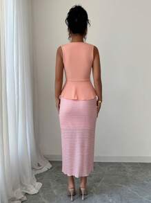 SHEIN Clasi 女士日常两件套服装