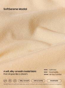 GLOWMODE 2 Packs Modal Easy Day Deodorizing Crossover Low Waist Lengthened Crotch Briefs Underwear Daily Casual Work Wear