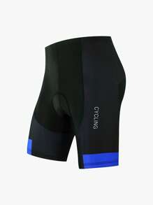 Manfinity Sport Corelite Men's Performance Cycling Shorts In Blue With Sweat-Wicking Elastane Material Padded Cycling Shorts Men Cycling Shorts Gel Padded Cycling Shorts Biking Shorts