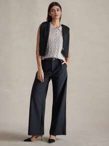 Briarwyn Damen Lässig ärmelloses gestricktes Top, Sommer