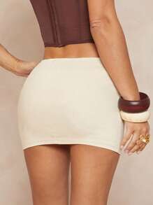 Lumalex 秋季适度老钱风骚狂欢节正式秋季适度老钱闪光亮片夏季假期优雅复活节波西米亚风海滩热门户外丰富层次婚礼季节宴会成人仪式海滩海边低腰双层紧身迷你裙女士